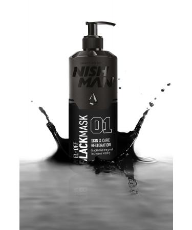 NISHMAN Peelable Black Face Mask 200 ml - Buy Online on GoSupps.com