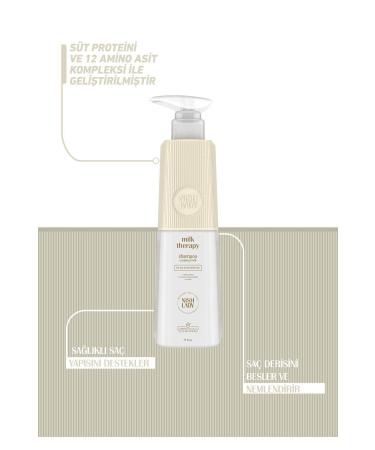 Nishlady Milk Therapy Shampoo Repairing Shampoo for Dry and Damaged Hair - Buy Online on GoSupps.com