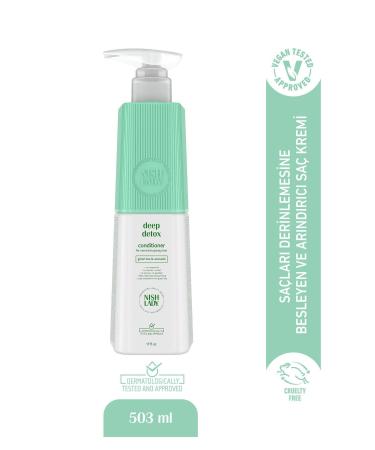 Nishlady Deep Detox Conditioner for Oily Hair - Purifying Shine Oil Balancing Hair Care Cream