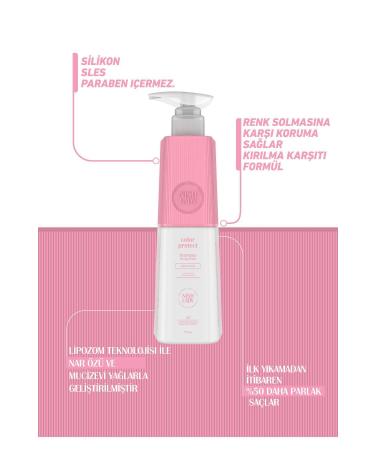 Nishlady Color Protect Special Shampoo for Dyed Hair Color Protect Special Sulfate-Free Shampoo - Buy Online on GoSupps.com