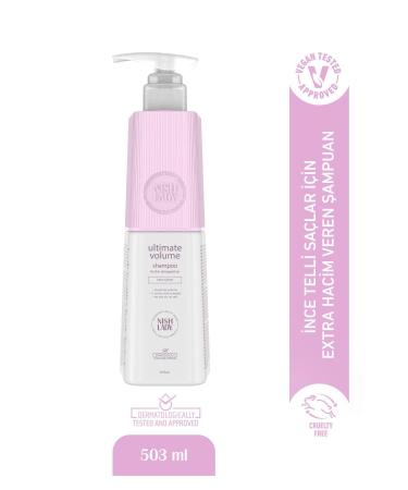 Nishlady Ultimate Volume Volumizing Shampoo Volumizing Shampoo for Damaged and Weak Hair
