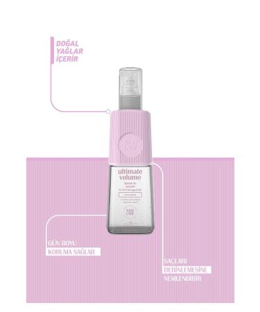 Nishlady Ultimate Volume Volumizing Hair Serum Special Repair Care Serum for Weak and Damaged Hair - Buy Online on GoSupps.com