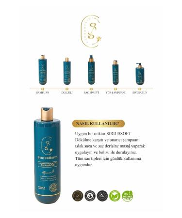 SiriusSoft Anti-Hair Loss and Repair Shampoo Intensive Keratin and Biotin Hair Care Shampoo - Buy Online on GoSupps.com