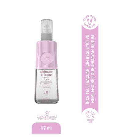 Nishlady Ultimate Volume Volumizing Hair Serum Special Repair Care Serum for Weak and Damaged Hair