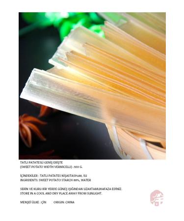 yu long shan Sweet Potato Width Vermicelli - 300g