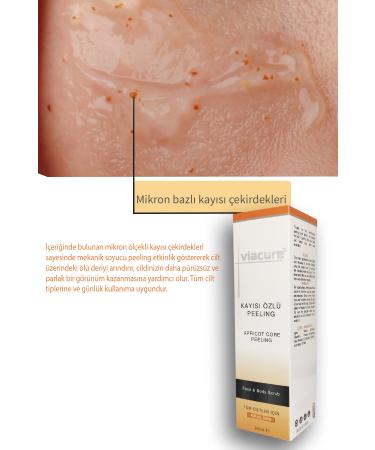 Viacure Apricot Peeling 200 Ml / Skin Care - Buy Online on GoSupps.com