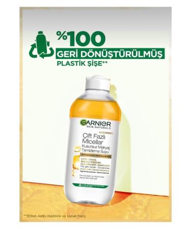 Baby Garnier Dual Phase Micellar Flawless Make-Up Cleansing Water 400 ml (SINGLE) - Buy Online on GoSupps.com