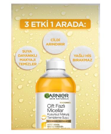 Baby Garnier Dual Phase Micellar Flawless Make-Up Cleansing Water 400 ml (SINGLE) - Buy Online on GoSupps.com