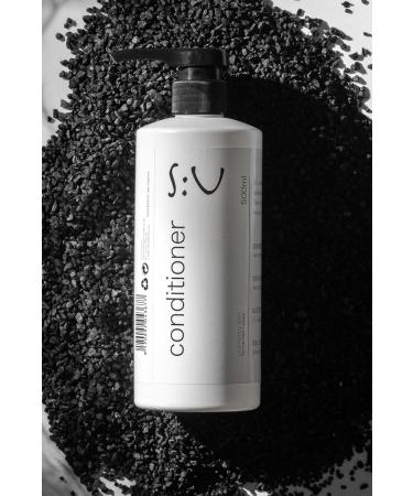 S:U Body Care Conditioner Hair Cream 500 ml - Women Men - Salt Paraben Silicone Sles/sls Free - Buy Online on GoSupps.com
