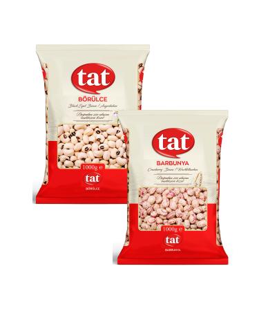 Tat Red Beans 1 kg Black Eyed Peas 1 kg Set of 2