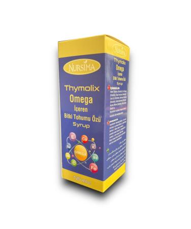 Nursima Thymolix Omega Plant Seed Extract Syrup 125 ml