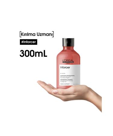L'Oreal Paris Serie Expert Inforcer Anti-Breakage Strengthening Shampoo 300ml - Buy Online on GoSupps.com