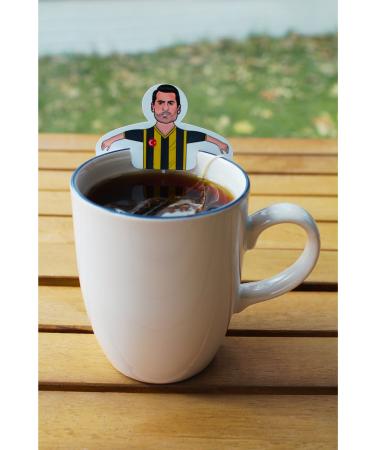 COZ TEA YELLOW DARK BLUE LEGEND 11 Pyramid Bag Footballer Teas - Green Tea - Buy Online on GoSupps.com