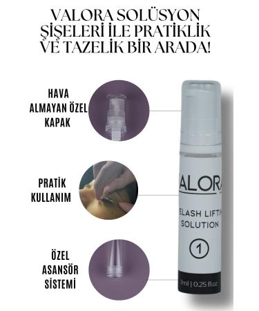 Valora Eyelash Lifting and Eyebrow Lamination Set - Eyebrow Eyelash Dye Gift (50 USES) - Buy Online on GoSupps.com