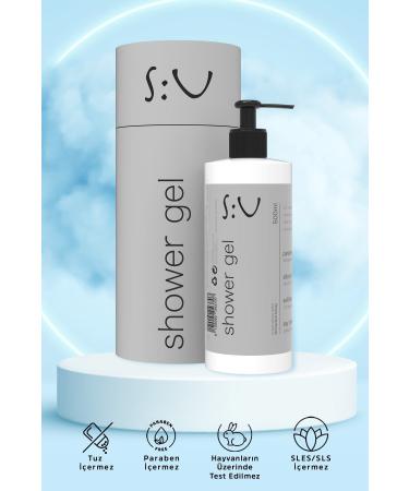 Body Care Shower Gel Men 500 ml - Shower Gel Men Salt Paraben Silicone Sles / SLS Free - Buy Online on GoSupps.com