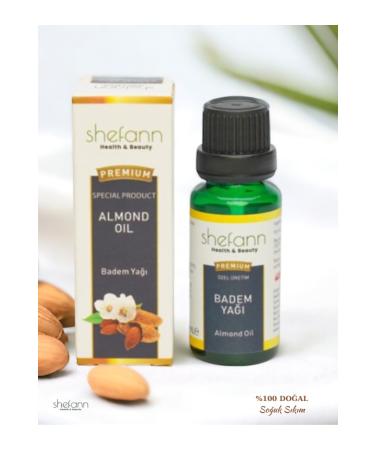 Shefann Almond Oil 20 ml Cold Pressed