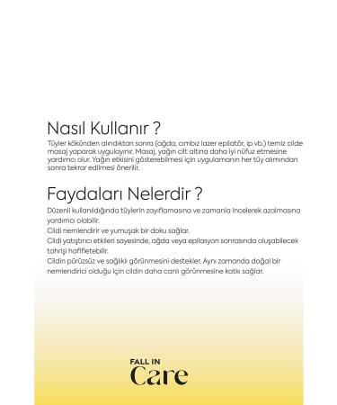 FALL IN CARE Ant Egg Oil Hair Reducing and Removing Moisturizing Serum 20ml - Buy Online on GoSupps.com