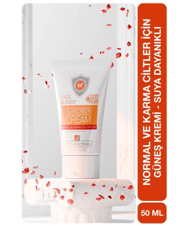 Pharmanaturactive Pharma Naturactive SPF50+ Instant Protection Sun Cream for Normal and Combination Skin 50 ML