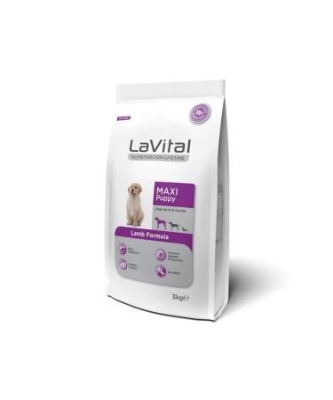 La Vital Lavital Large Breed Lamb Puppy Food 3 Kg - Buy Online on GoSupps.com