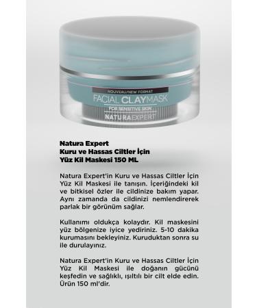 naturaexpert Natura Expert Clay Mask for Dry and Sensitive Skin 150 ml - Buy Online on GoSupps.com