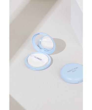 The Saem Saemmul Perfect Pore Pact Transparent Powder That Covers the Appearance of Pores - Blue - Buy Online on GoSupps.com