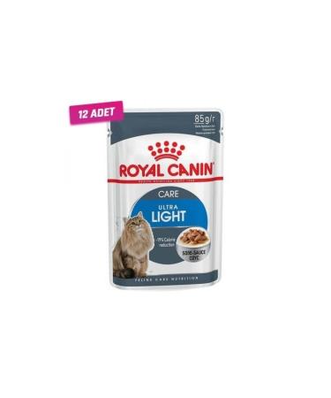 teknotrust 12 Pieces - Ultra Light Gravy Pouch Diet Cat Food 85 Gr