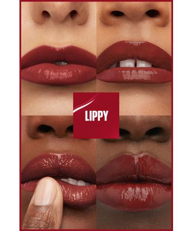 Maybelline New York Super Stay Vinyl Ink Long-Lasting Liquid Glossy Lipstick 10 Lippy & Mini Sky High Cosmic Black Mascara - Buy Online on GoSupps.com