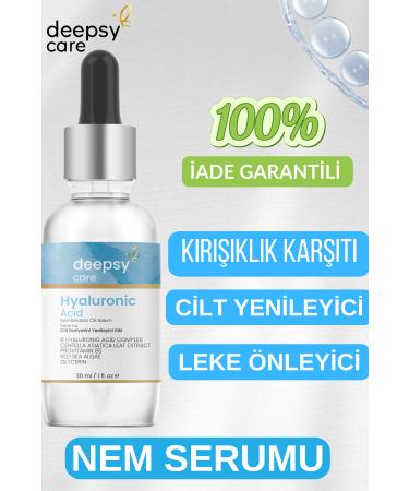Deepsy Care Hyaluronic Acid Serum Moisturizing Plumping Revitalizing Skin Serum Hyaluronic
