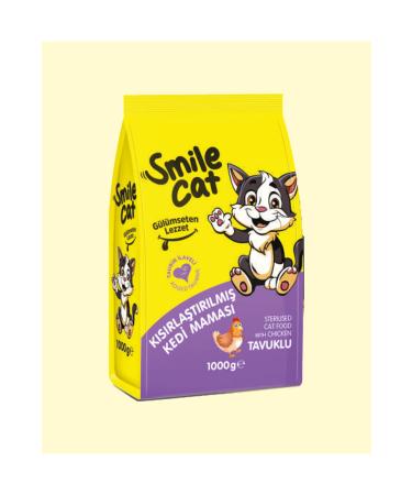 SMILE Cat Sterilized Cat Food 1000 Gr