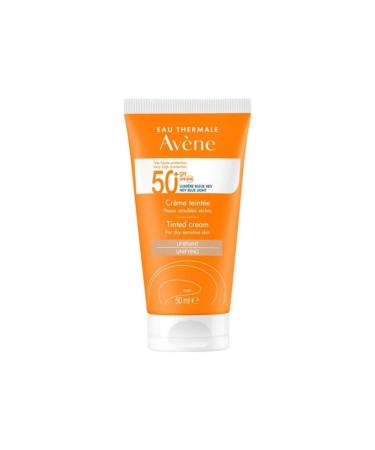 Avene Tinted Cream Spf50+ Tinted Sunscreen for Dry Skin 50 ml