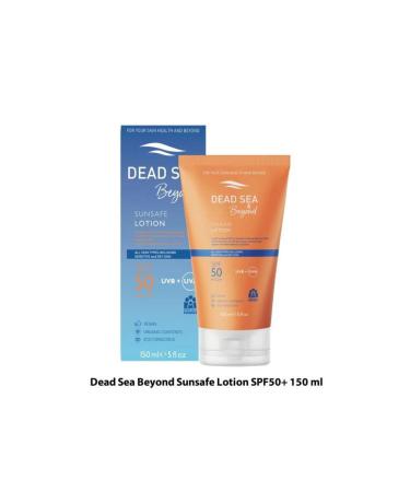 Dead Sea Sunsafe Lotion Spf50 - Sunscreen Lotion Spf50 150 ml 8699375053319