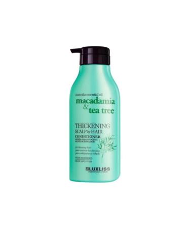 Luxl ss Thickening Macadamia Tea Tree Thickening Scalp- Hair Conditioner 500 ml