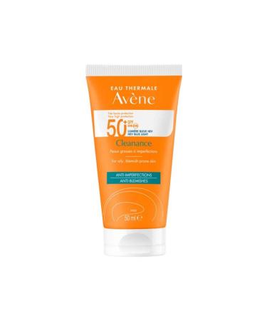Avene Cleanance SPF50+ Sunscreen for Oily and Acne Prone Skin 50 ml