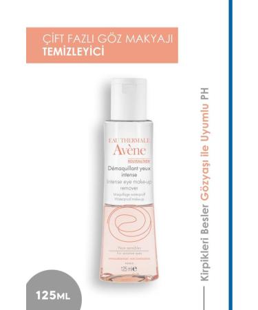 Avene Demaquillant Yeux Intense 125 ml - Eye Contour Make-Up Remover