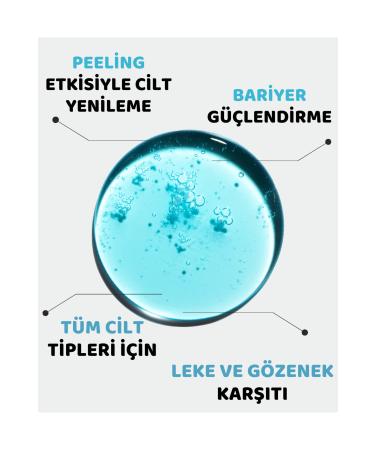 Dermines Peeling Effective Pore Tightening and Revitalizing Brightening Glycolic Acid Facial Care Toner - Buy Online on GoSupps.com