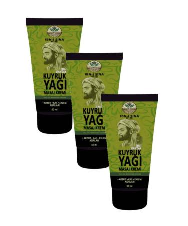Personal ECZA bni Sina Aktar Tail Oil Body Pain Reliever Cream 50 ml x 3 pcs