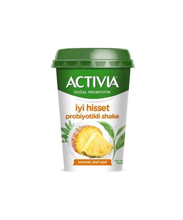 Danone Activia Probiotic Shake Pineapple Green Tea 200 ml 1 piece