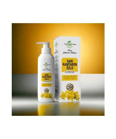 SINA LOKMAN HEKIM St. John's Wort Extract Cream 250 Ml. Effective and Definitive Solution with Brand New Special Ibn-i Sina Formula