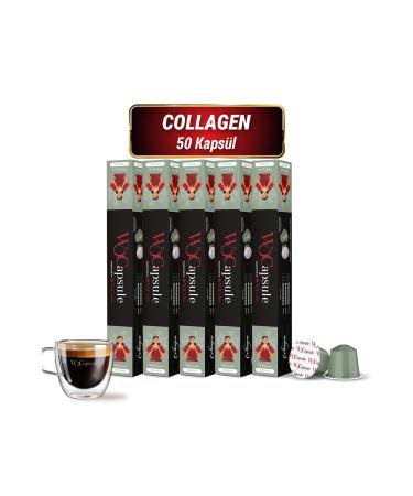 WOC COFFEE WOCapsule Collagen Nespresso Compatible Capsule Coffee 50 Pcs Advantage Pack