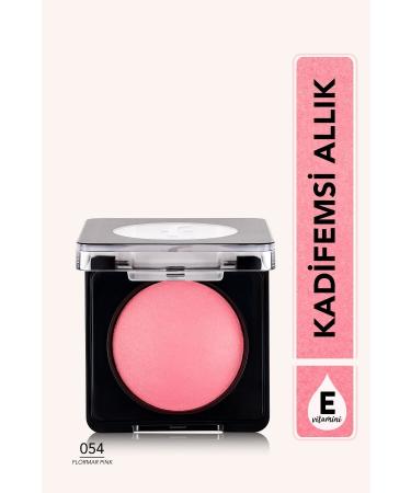 Flormar Illuminating Blush Offers Smooth Natural Finish Dissipates Without Leaving Trace-054 Pink eleg.3299