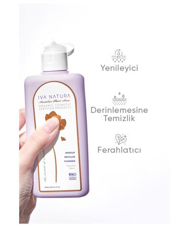 Iva Natura Skin Tone Equalizing Purifying Makeup Remover Water Shea and Licorice Extract 250 ml - Buy Online on GoSupps.com