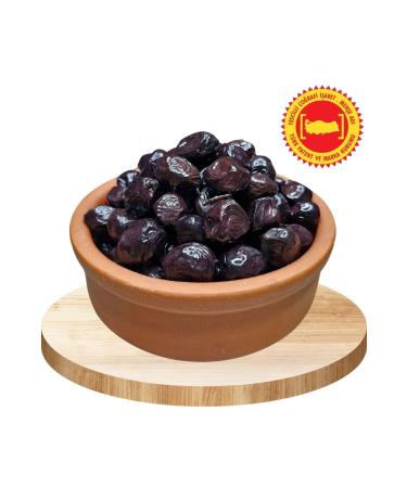 Kat rl Olive Natural Stone Pressed Brine Kat rl Village Black Olive 1000 Gr. - Geographical Indicated Original