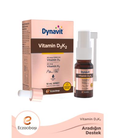 Dynavit Vitamin D3k2 Spray 10 Ml