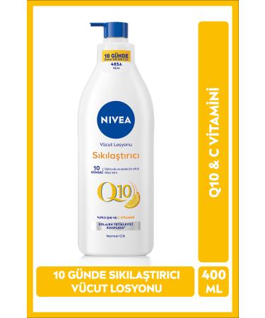 NIVEA Dual Phase Eye Makeup Remover Water 125ml and Q10 Firming Body Lotion 400ml Cotton Gift - Buy Online on GoSupps.com