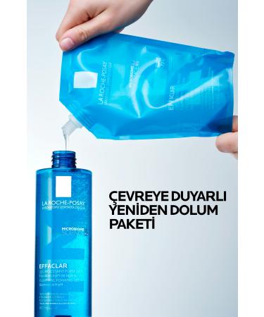 La Roche Posay Effaclar Oily Skin Cleansing Gel 400ml - Refill - Buy Online on GoSupps.com
