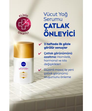 NIVEA Luminous630 Anti-Blemish Day Face Cream 40ml Luminous630 Anti-Stretch Body Oil Serum 100ml - Buy Online on GoSupps.com