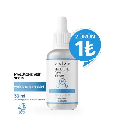 VOOP Hyaluronic Acid Serum B5 30 ml | Intensive Moisturizing Skin Care Serum