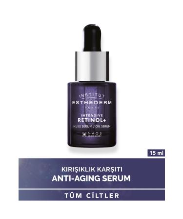 INSTITUT ESTHEDERM Intensive Retinol+ Oil Serum Anti-Wrinkle and Photo-Aging Face Care Serum Containing Retinol 15ML