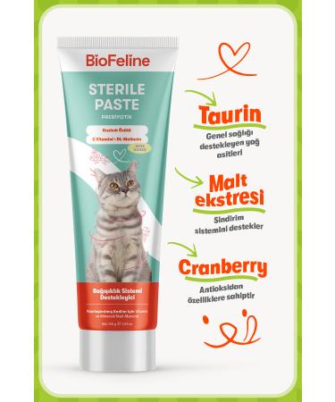 BioFeline Multivitamin Malt Paste for Neutered Cats 100g | Sterile Paste - Buy Online on GoSupps.com