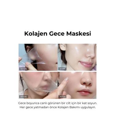 My Plush World Peelable Collagen Gel Face Mask - Glass Skin Korean Mask - Moisturizing Skin Renewal Night Care - Buy Online on GoSupps.com